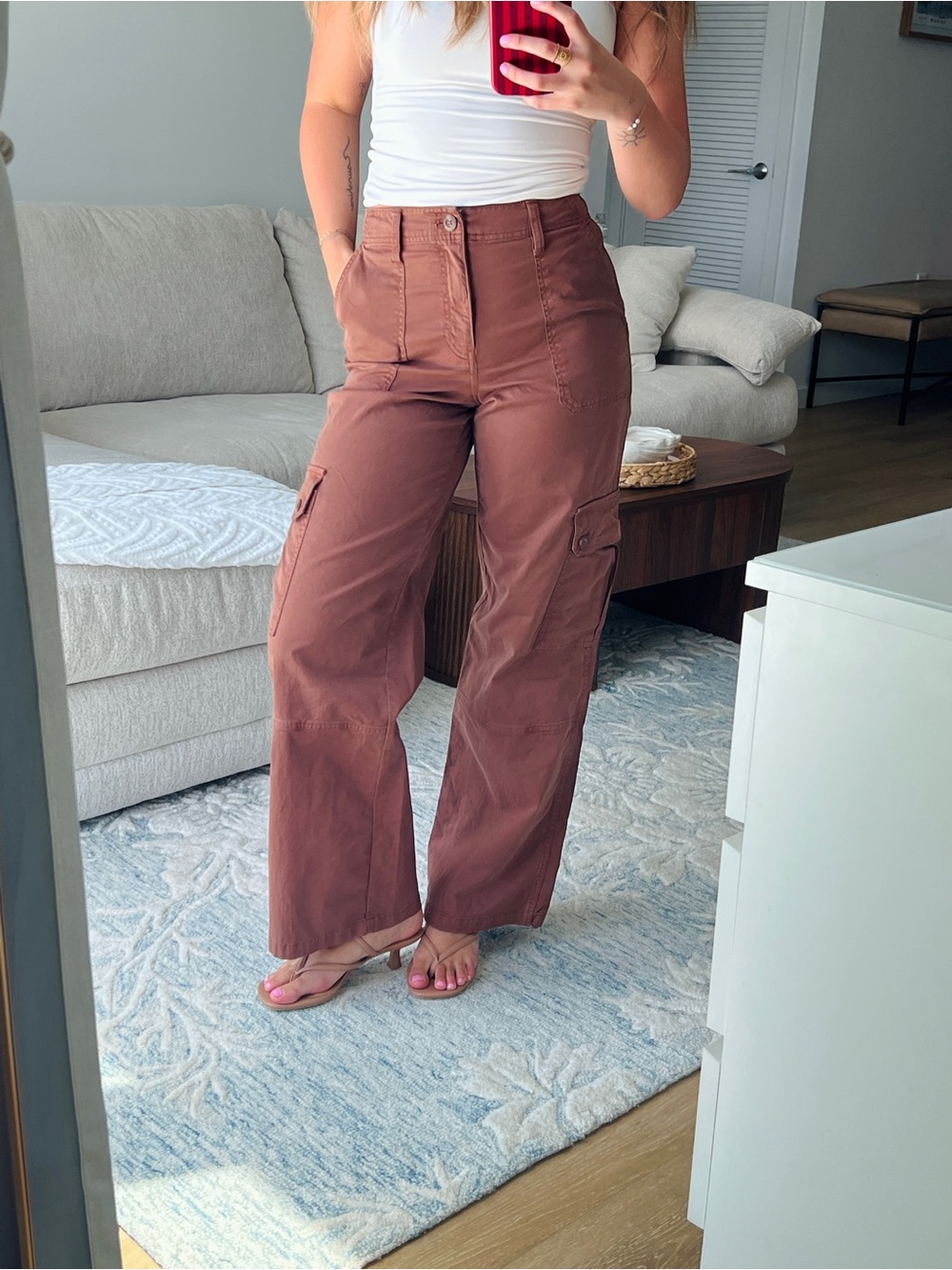 BP Wide-Leg Cargo Pants